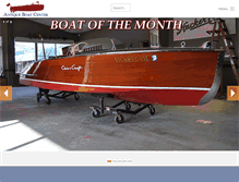 Tablet Screenshot of antiqueboat.com
